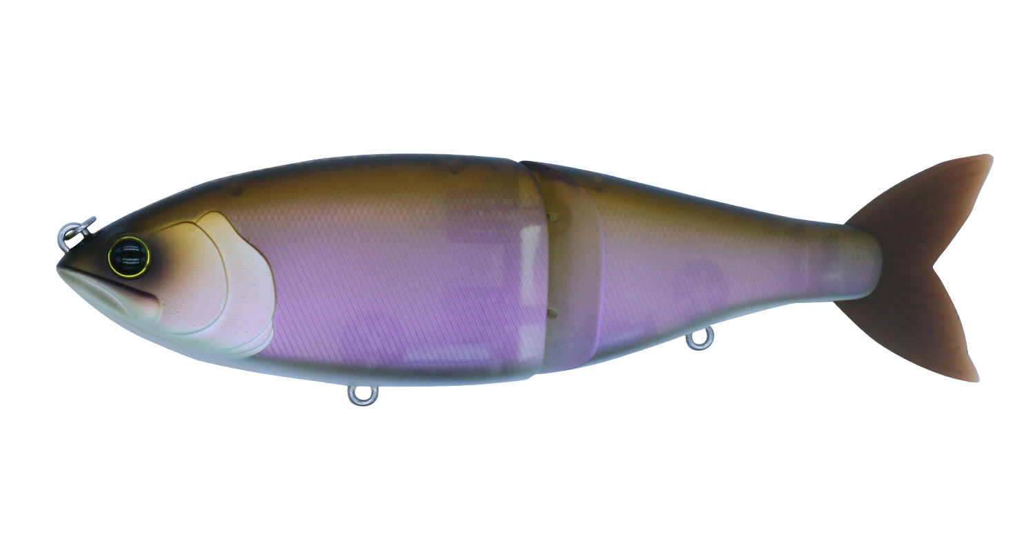 Clutch Swimbait OG Glide Bait Purple Back